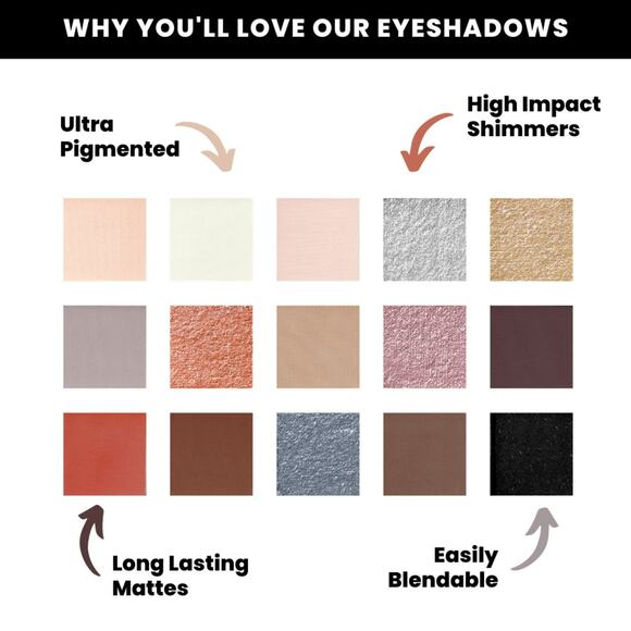 Ace Beautē Smoky Roses Eyeshadow Palette - Picture 4 of 4